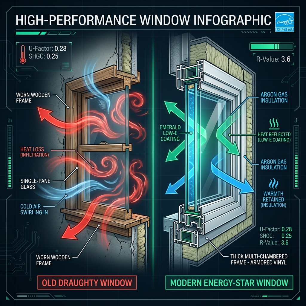 Windows Efficiency Infographic